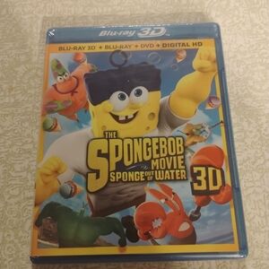 The SpongeBob Movie: Sponge Out of Water Blu-ray 3D Factory Sealed.